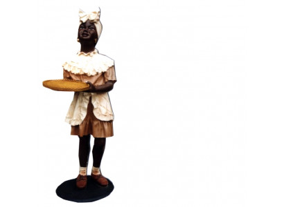Design Fra mat Blat Figur Statu Skulptur Figuren Skulpturen Dekoratioun 7036