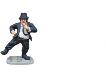 Design Blue Brothers Figur Statue Skulptur Figuren Skulpturen Dekoratioun 5324