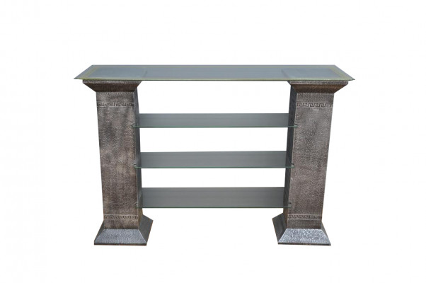 Klassesch RTV Säitendësch Fernseh Dësch Dëscher Tv Board Medusa Regal Vitrin 1866