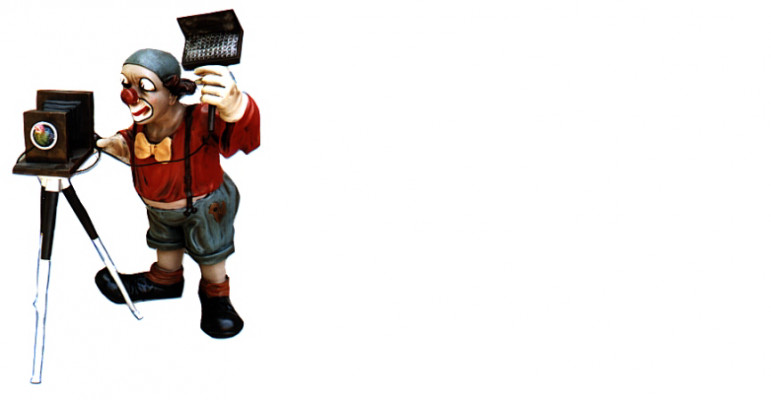 Design Clown Figur Statue Skulptur Figuren Skulpturen Dekoratioun Deko 5026 Nei
