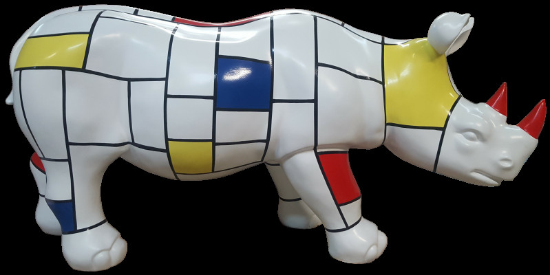 Figuren echt Handaarbecht Designer Loft faarweg Skulpturen Abstrakt Figur 60cm Nei