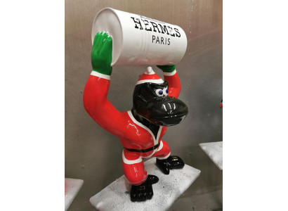 Figuren Statuen Dekoratioun Deko Gorilla Gaart Neie Designer Figur Statu Moderne