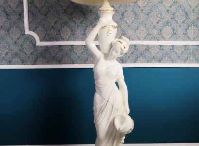 Wunnzëmmer Buedemluucht Luucht Steel Luuchten XXL Design Luucht Figur Skulptur Nei