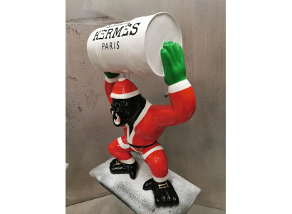 Designer Figur Statue Modern Figuren Statuen Dekoratioun Dekor Gorilla Gaart Nei