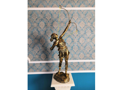 Diana Göttin Bou Pfeil XXL Designer Statu Skulptur Figur Statuen Dekoratioun