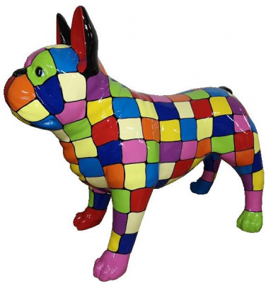 Skulpturen Figur Statu Moderne Figuren Dekoratioun Hond Gaart Skulptur 80x100