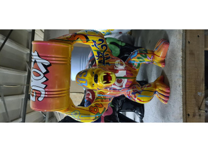 Statuendekoratioun Deko-Gorilla Gaart Nei Designerfigur Statu Schéinheetsfiguren