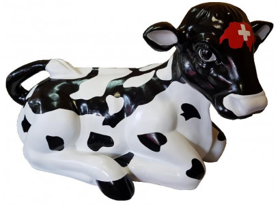 Moderne Dekoratioun Kalb Deko Statue Skulptur Abstrakt Figuren echt Handaarbecht