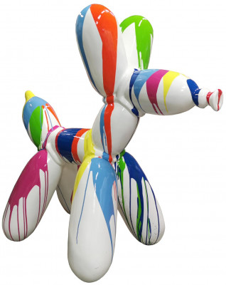 Wunnzëmmer Figur Statue Modern Figuren Dekoratioun Hond Ballon Skulpturen Deko
