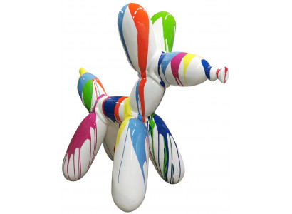 Wunnzëmmer Figur Statue Modern Figuren Dekoratioun Hond Ballon Skulpturen Deko