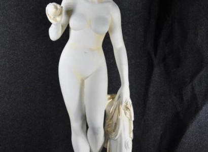 Antik Marmor Stil Statue Eva mat Apel XXL Figur Statuen Skulptur Deko PG010