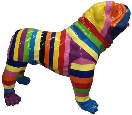 Designerfigur Statu Modern Figuren Dekoratioun Hond Gaart Skulptur Skulpturen