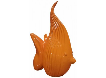 Designer Figur Modern Figuren Dekoratioun Fësch Deko Gaart Skulptur Skulpturen