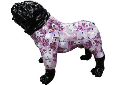 Designer Figur Statue Euro Figuren Dekoratioun Hond Gaart Skulptur Skulpturen