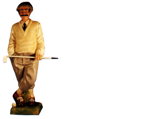 Design Golfschléier Figur Statue Skulptur Figuren Skulpturen Dekoratioun Deko 7610