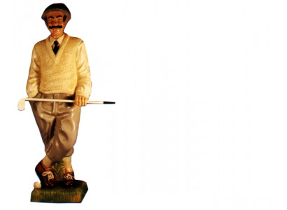 Design Golfschléier Figur Statue Skulptur Figuren Skulpturen Dekoratioun Deko 7610