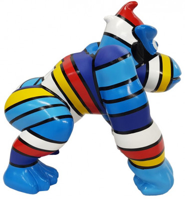 Designer Figur Statue Modern Figuren Statuen Dekoratioun Deko Gorilla Gaart Nei