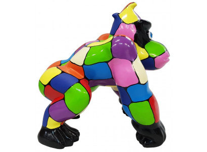 Modern Figuren Statuen Dekoratioun Deko Gorilla Gaart Nei Designer Figur Statue