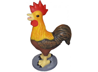 Designer Figur Statue Modern Figuren Dekoratioun Poulet Gaart Skulptur Skulpturen