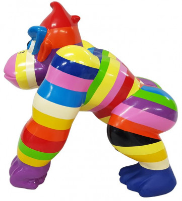 Design Figur Statue Modern Figuren Statuen Dekoratioun Deko Gorilla Gaart Nei