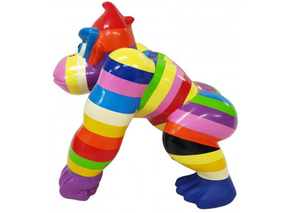 Design Figur Statue Modern Figuren Statuen Dekoratioun Deko Gorilla Gaart Nei