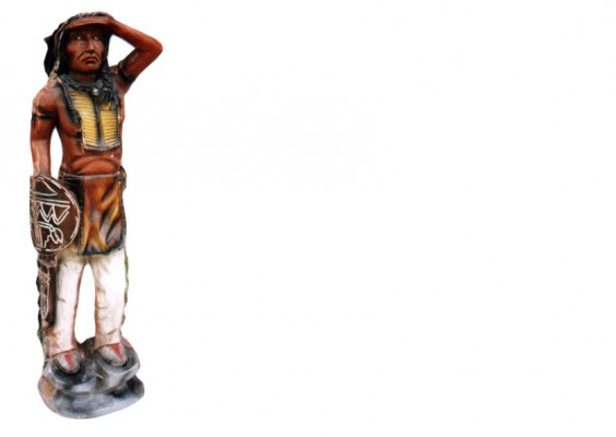 Design Indianer Figur Statue Skulptur Figuren Skulpturen Dekoratioun Deko 5660