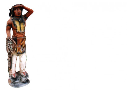 Design Indianer Figur Statue Skulptur Figuren Skulpturen Dekoratioun Deko 5660