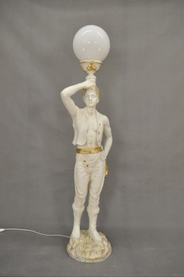 Design Luucht Steeluucht Lampe Lampen Luuchten Stee XXL Skulptur Figur Statue