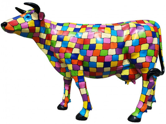 Gaartendeko Statu Skulptur Abstrakt Designer Loft faarweg Skulpturen Design Kou