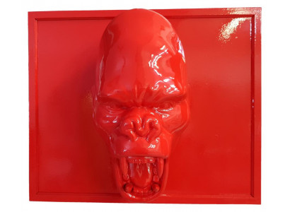 Designer Figur Modern Figuren Dekoratioun King Kong Trophy Skulptur Skulpturen