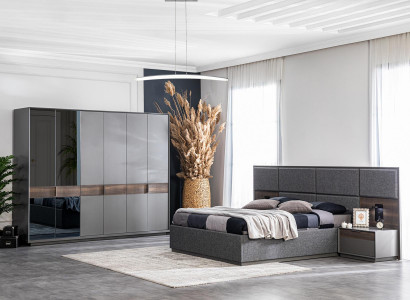 Bett 2x Nuetsdësch Kommode 4tlg. Set Schlofkummer Luxus Nei