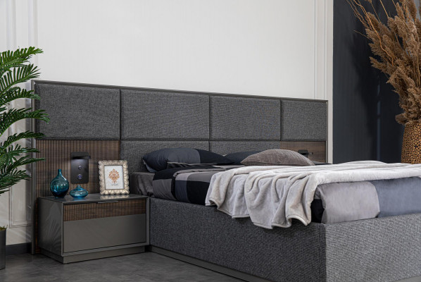 Bett 2x Nuetsdësch Kommode 4tlg. Set Schlofkummer Luxus Nei