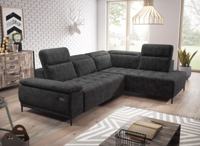 Automateschen Ecksofa Sofa Couch Design Couch Polster Textil Modern L-Form Stoff Nei