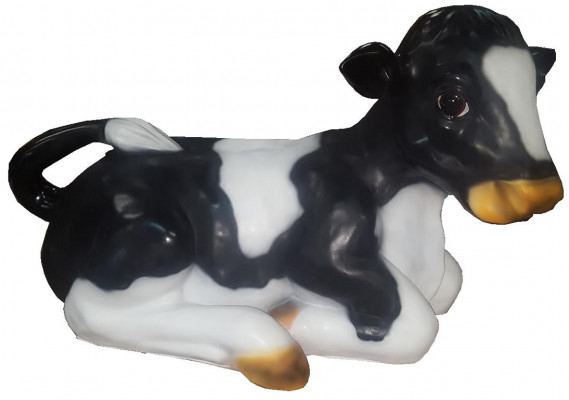 Modern Dekoratioun Kou Figur Statue Skulptur Figuren Figuren richteg Handaarbecht