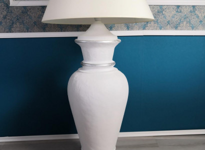 XXL Design Steellampe Vase Steellampe Lampen Beliichte Vitrine 132cm Regal