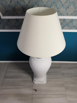XXL Design Steellampe Vase Steellampe Lampen Beliichte Vitrine 132cm Regal