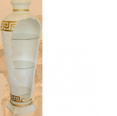 Design Bar Vasenbar Regal Glas Luucht Vase Schaf Vitrinnen 6966 Nei