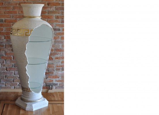 Design Bar Vasenbar Regal Glas Luucht Vase Schaf Vitrinnen 6851 Nei