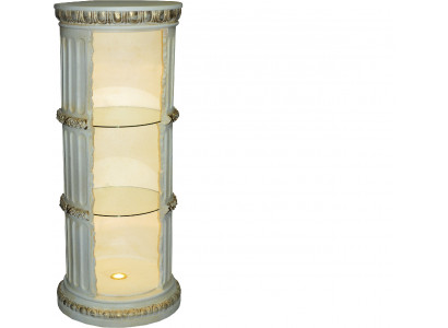 Vitrinë Bar Regal Glas Amphore Vase Buedemvase Kolonn Schaf Vitrinen Regaler 1858