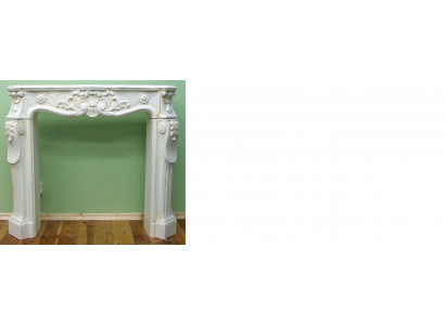 Cheminée-Dekorverkleedung Cheminéen Dekocheminée Deko Wunnzëmmer Édelt Design 1840