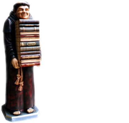 Design Mönchsfigur Statu Skulptur Figuren Skulpturen Dekoratioun Deko 5602 Nei