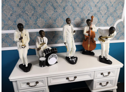 5X DESIGNER SET FIGUR SKULPTURE STATUE MUSEKER XXL GROUSS FIGURE STATUE