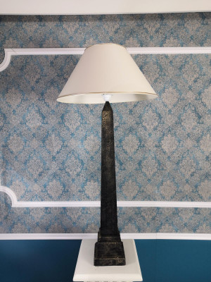 XXL Design Dëschtlampe Luucht Luuchten Designer Dëschtluucht Beliichtung