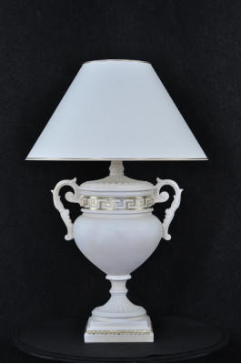 Medusa Luucht Dëschlampe Luucht Klassesch Beliichtung Dëschluuchten XXL 84cm Nei