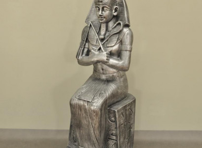 Ägyptesche Pharao Statu Skulptur Figuren Skulpturen Dekoratioun Deko Figur 117cm