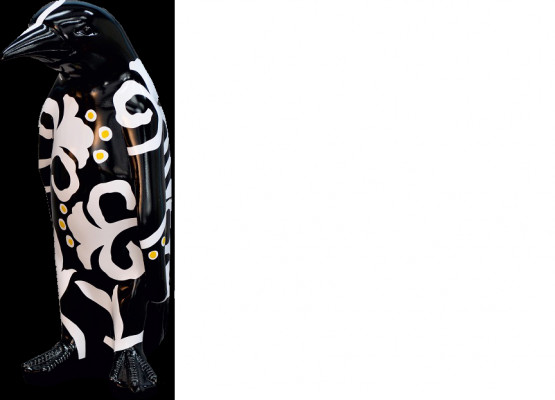 Design Pinguin Figur Statue Skulptur Figuren Skulpturen Dekoratioun Deko 3080 Nei