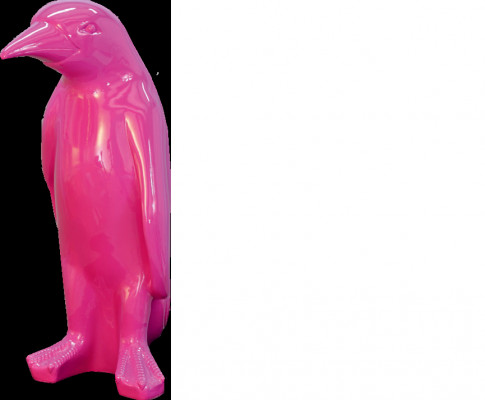 Design Pinguin Figur Statu Skulptur Figuren Skulpturen Dekoratioun Deko Nei 3061