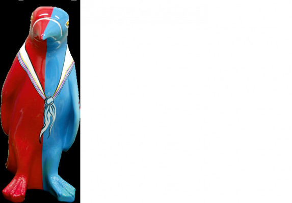 Design Pinguin Figur Statue Skulptur Figuren Skulpturen Dekoratioun Deko 3075 Nei