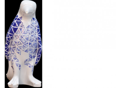 Design Pinguin Figur Statu Skulptur Figuren Skulpturen Dekoratioun Deko 3076 Nei