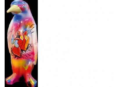 XXL 67cm Designer Figur Handaarbecht Bemoolt Figuren Skulptur Skulpturen Statue Nei
